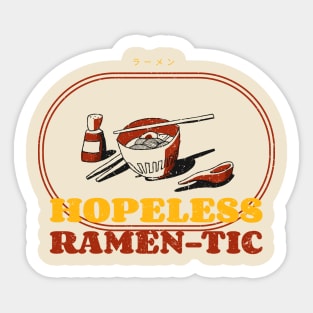 Ramen Hopeless Ramentic Sticker